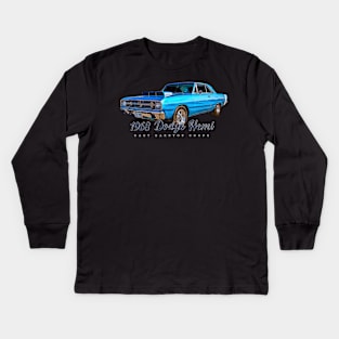 1968 Dodge Hemi Dart Hardtop Coupe Kids Long Sleeve T-Shirt